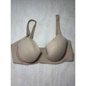 Smoothez By Aerie 34C Bra Nude Full Coverage Underwire Back Closure Adjustable
